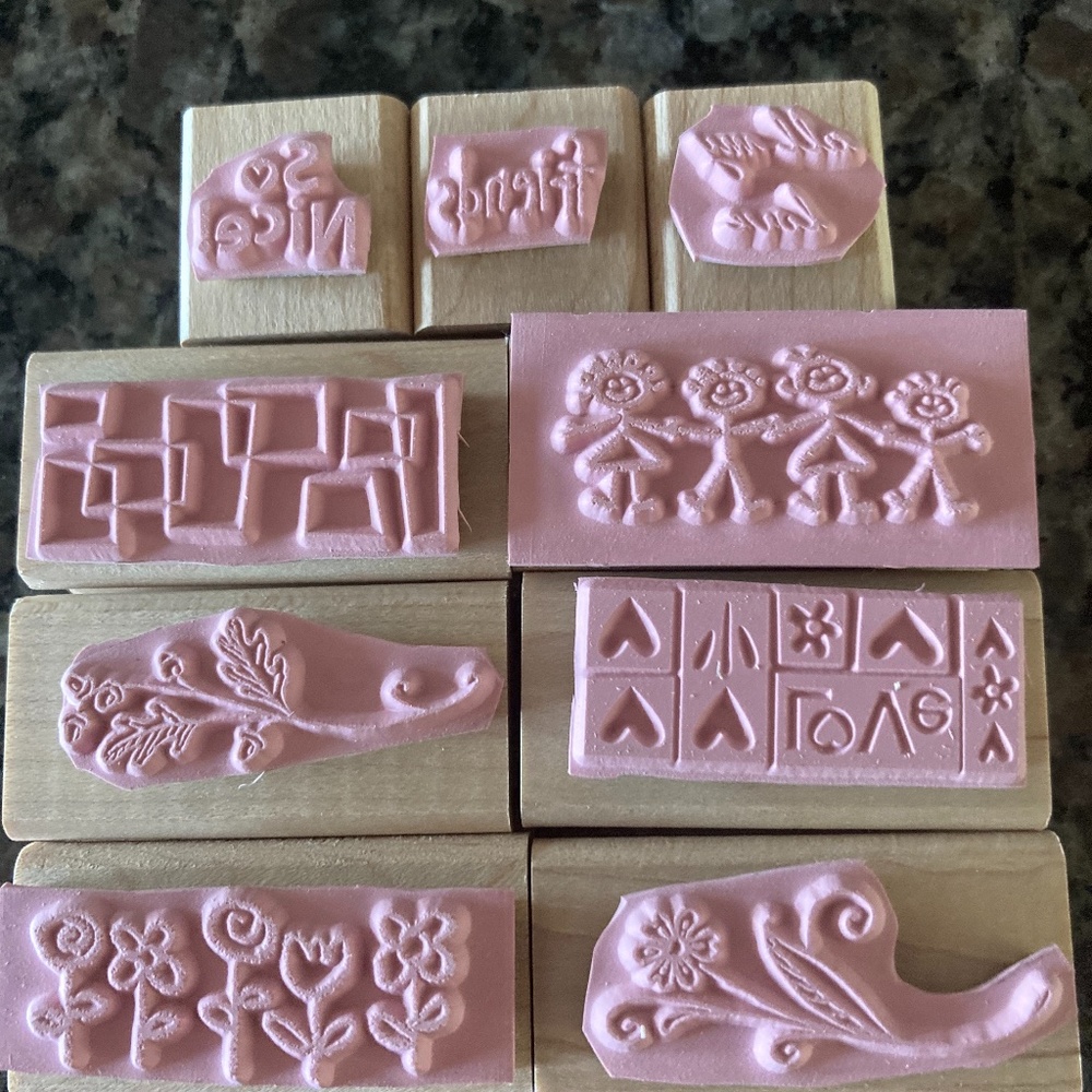 Stampin’ up stamps most are new